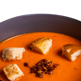 Supa crema de ardei copti