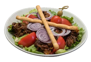 Pulled beef salata