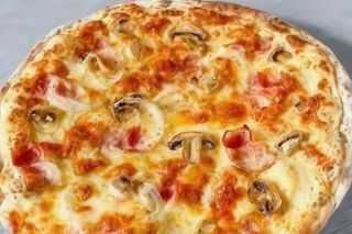 Pizza Carbonara (Media Luna)