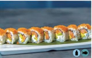 105. Maki salmone - 8 pezzi