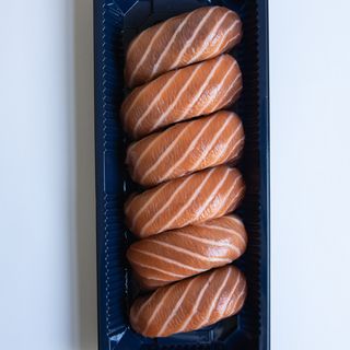 Nigiri Salmone 6 pezzi Riso Nero