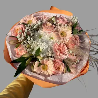 Bukiet kwiatów Peach