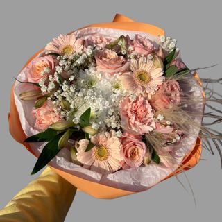 Bukiet kwiatów Peach