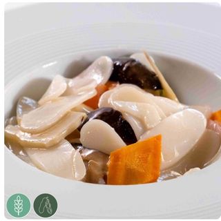 65. Gnocchi di riso con gamberi