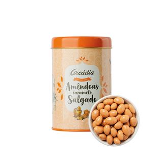Lata de Amêndoas de Caramelo Salgado 160gr