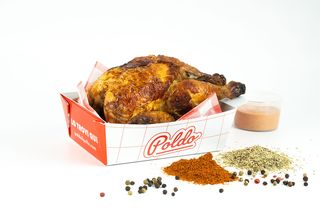 Mezzo pollo  allo spiedo