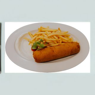 Zagrebački rolani s prilogom