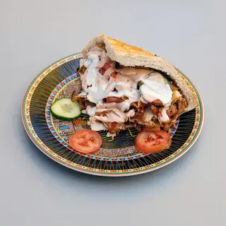 Kebab bułka duża