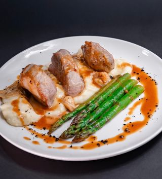 Medallones De Cerdo Con Puré