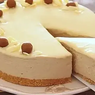 Cheesecake al cioccolato bianco