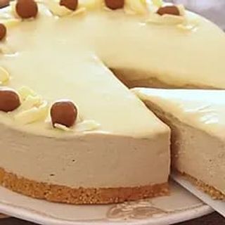 Cheesecake al cioccolato bianco