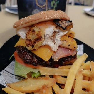 Hamburguesa "Olé Papi"!
