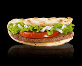 Pita burger