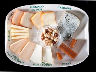 Tabla de quesos Asturianos