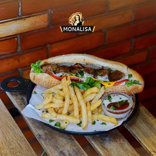 Sandwich Viande Poulet  Hachée