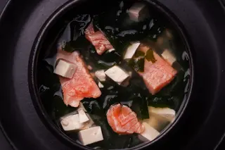 Soupe Miso Saumon