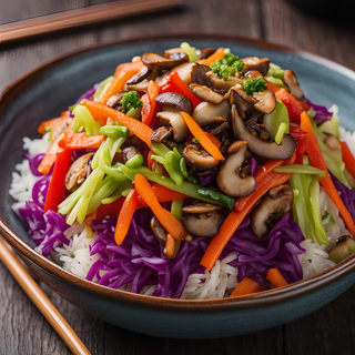 Arroz Yakimeshi De Verdura