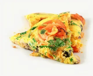 Frittata con Cipollini Verdi