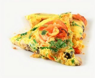 Frittata con Cipollini Verdi