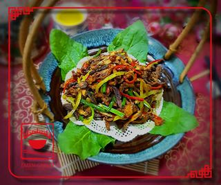 J9 მაგრად შემწვარი "შიტაკი" სოკოს ჩირი