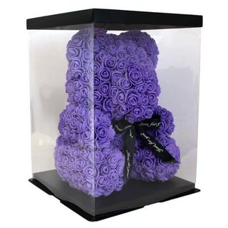 Teddy violeta (40cm)