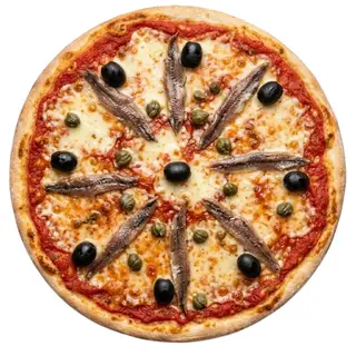 Pizza De Salmone (33 Cm.)