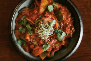 Danie Jalfrazi (krewetki)