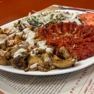 Plato Shawarma Pollo