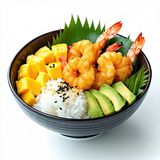 Poke Bowl De Langostino Tempura