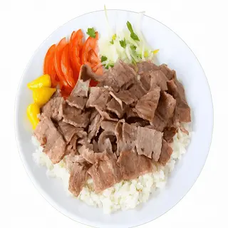 Plato Ternera Con Arroz