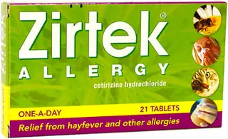 Zyrtec Tabs 10mg 30's