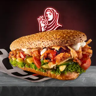 Shawarma de pui bagheta