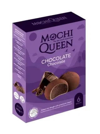Mochi Helado Mochi Queen Sabor Choco. 192 G