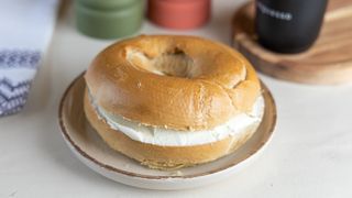 Cream cheese Bagel