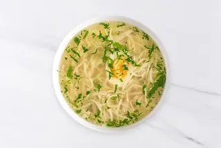 Куриный суп лапша 