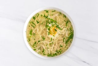 Куриный суп лапша 