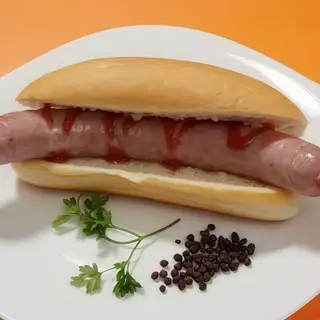 Bocadillo De Salchicha Del País
