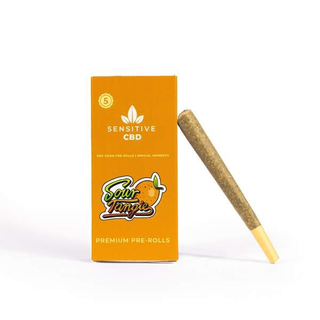 Sour Tangie Preroll Sensitive CBD Cajetilla 5 ud.