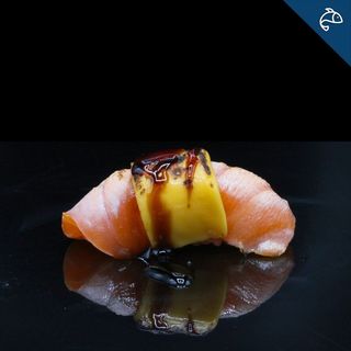 Nigiri sake formaggio