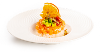 77. Sake kataifi riso