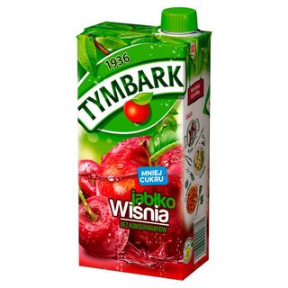 Napój Jabłko - Wiśnia Tymbark 1l