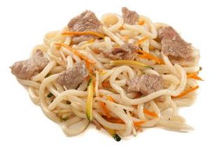 363 Udon con manzo