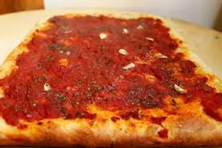 Teglia di pizza marinara
