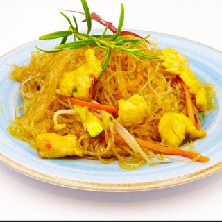 51.Spaghetti di soia pollo