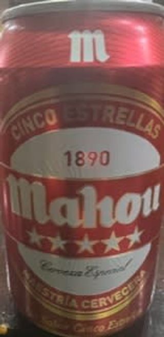 Cerveza Lata mahou