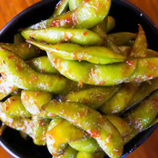 5A. Edamame Picante con Lima