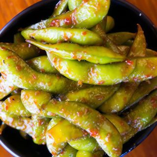 5A. Edamame Picante con Lima