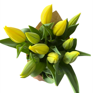 Ramo tulipanes amarillos 