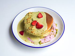 Панкейки з малиною та фісташкою (315г)