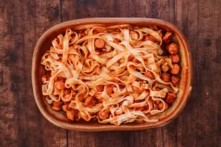 Pasta crvene čizme 600g